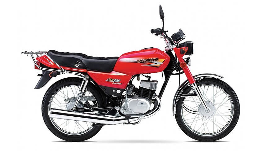 Ficha técnica Suzuki AX 100 Special 2024