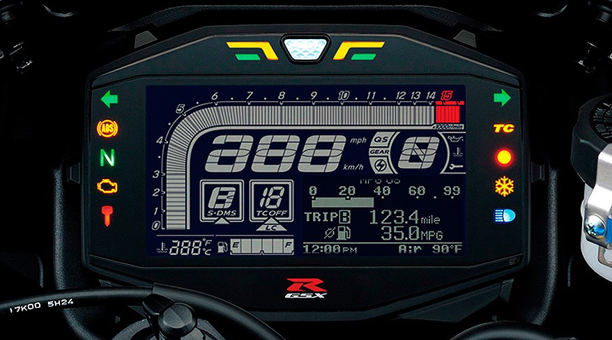 Ficha técnica Suzuki GSX R 1000 R 2024
